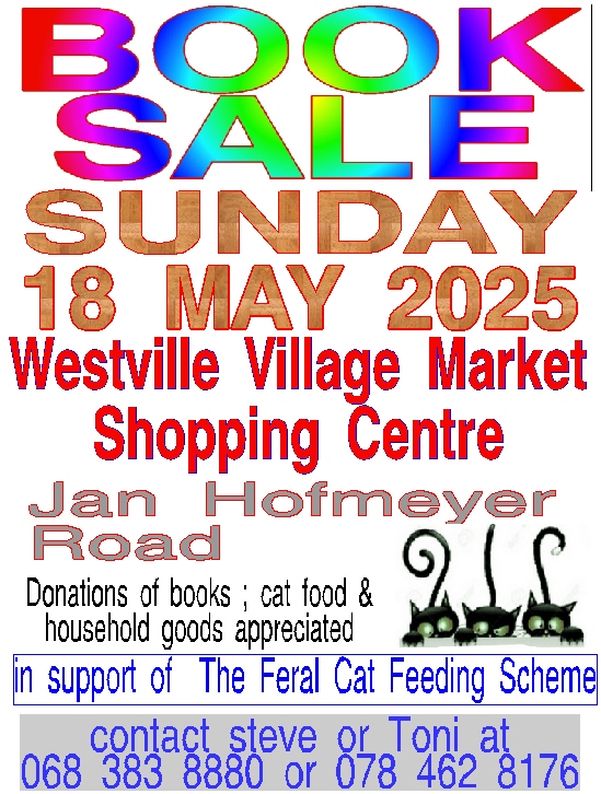 fantabulous book sale
18 may 2025 super in Westville