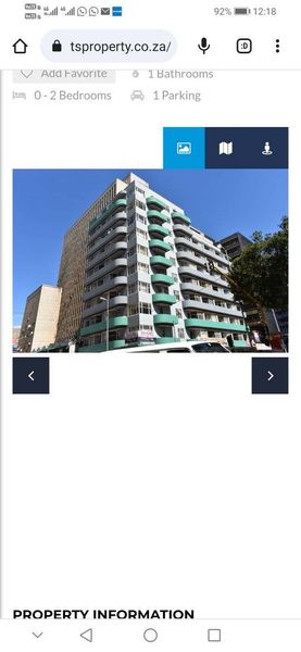 For nice and clean bachelors with balcony. el  in Johannesburg