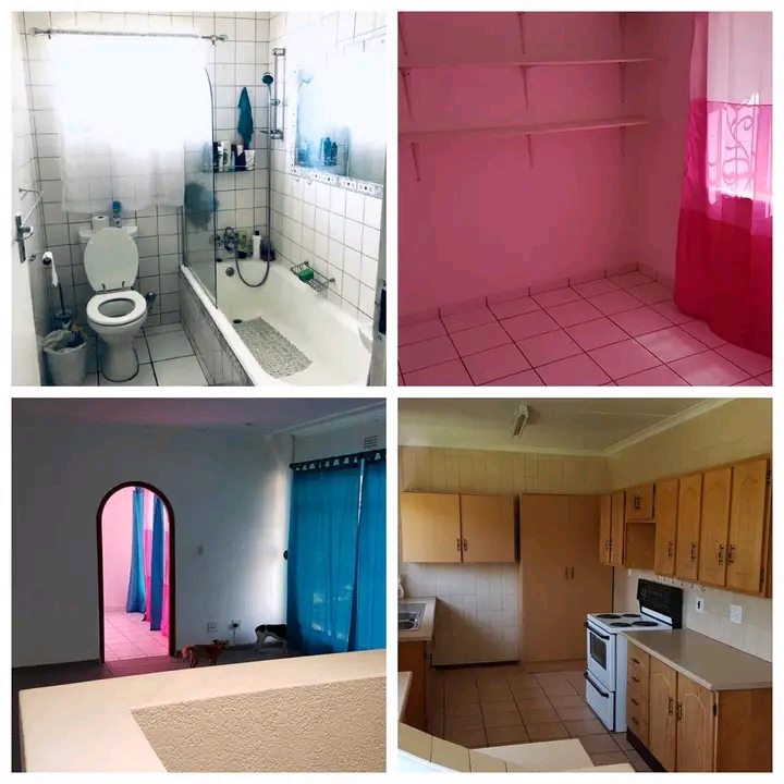 Home to rent 2 bedroom 
house is semi detach  in Kempton Park