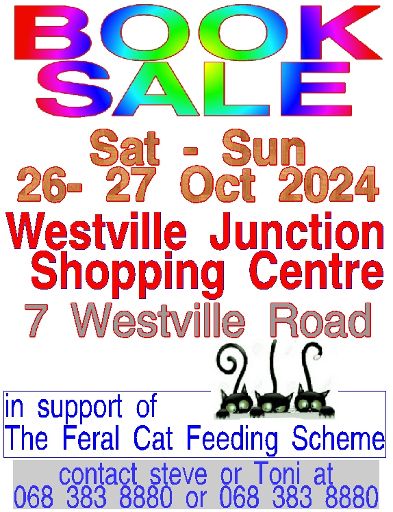 fantabulous book sale saturday and sunday in Westville