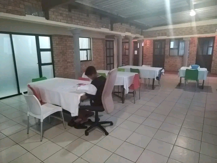 A double tiled room upstairs is available for  in Chiawelo