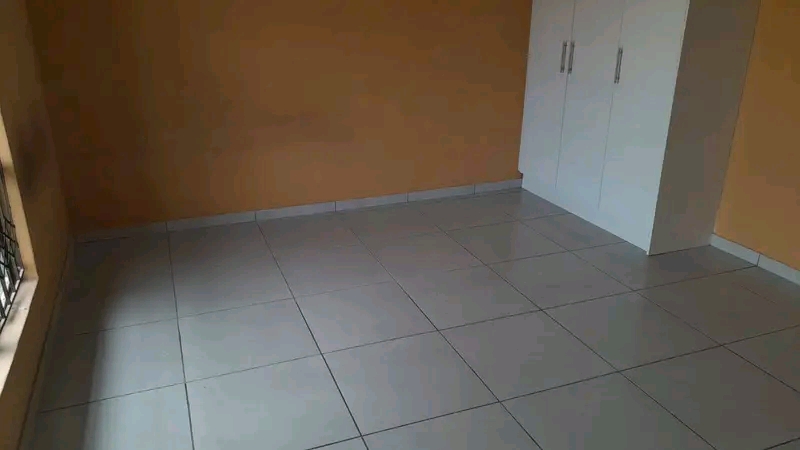 A garage size room available in ext 6
outsid  in Ebony Park