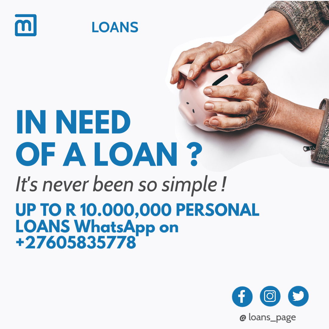 business and personal loans will offer from   in Bloemfontein