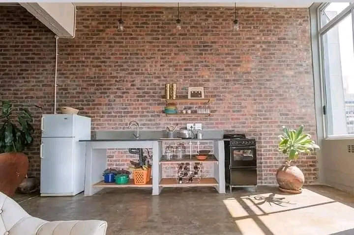 This apartments is ideally located 2 minutes   in Maboneng