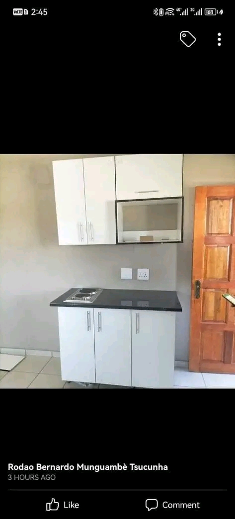 Hello cottage available in ext 6 
free water  in Cosmo City