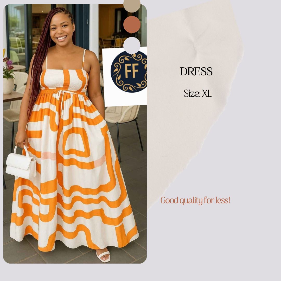 colourful summer long dress 👗
turn heads in Bloemfontein