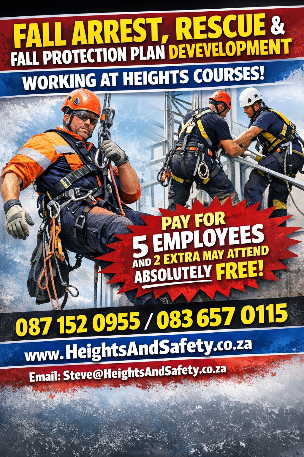 businesses only:
we come to your site to in Durban