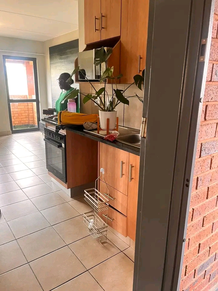 2nd floor unit
open plan lounge and fitted k  in Kibler Park