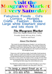 Visit the Musgrave Market Every Saturday 