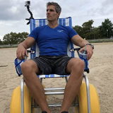 MR WHEELCHAIR SA - SEATED BEACH WHEELCHAIR 1